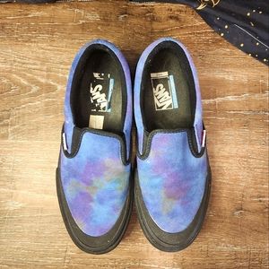 Vans Mens 8 Ronnie Sandoval Blue Slip On Pro Northern Sky Suede Shoes Womens 9.5